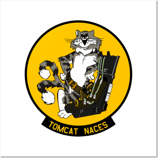 F-14 Tomcat Naces -  Clean Style Posters and Art